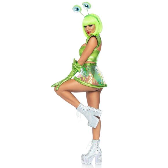 NEW Leg Avenue Sexy Alien Beam Me Up Babe Costume Size Large - Picture 7 of 12